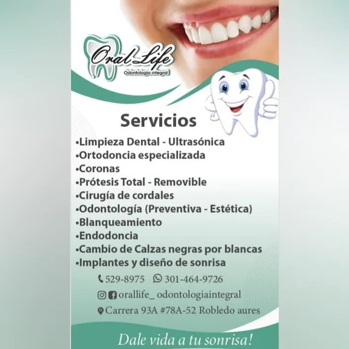 Consultorio odontológico Oral Life Odontología Integral